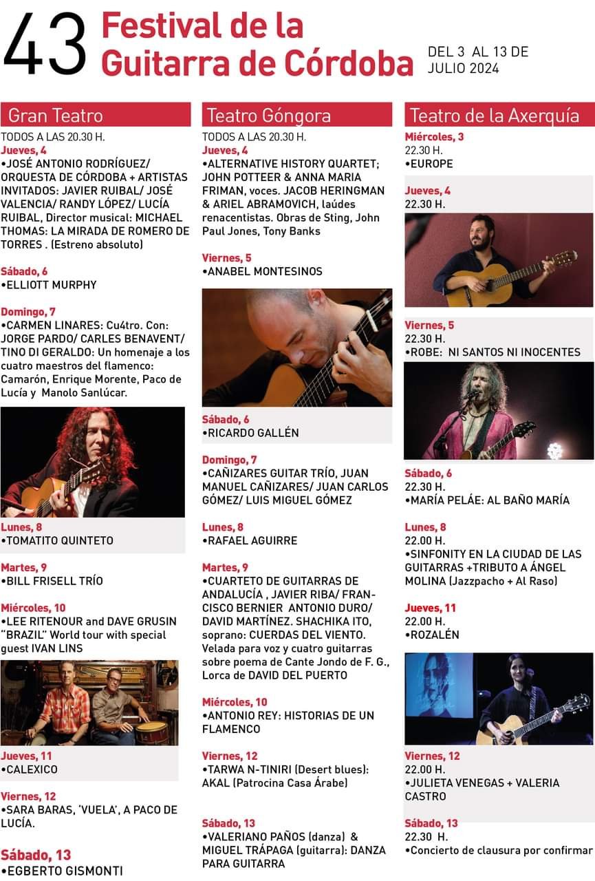Festival de la Guitarra Córdoba