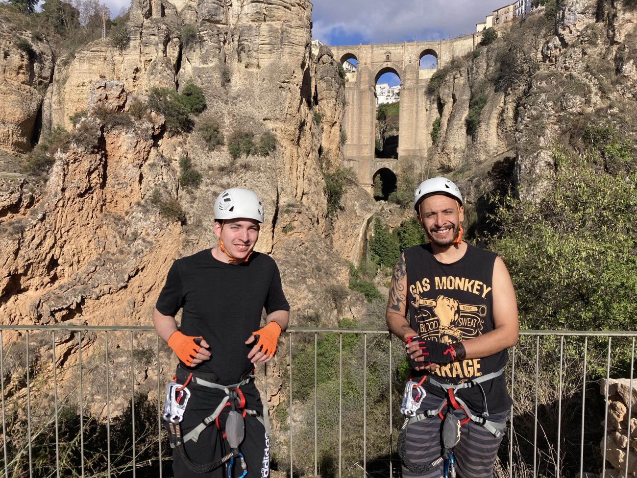 Iniciación en vía ferrata Tajo de Ronda