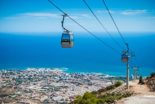 Benalmadena cable car.