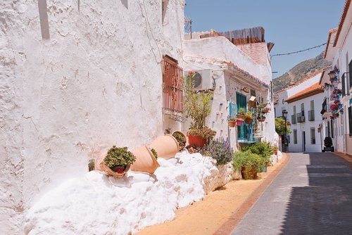 Calles del Casco Antiguo Benalmadena