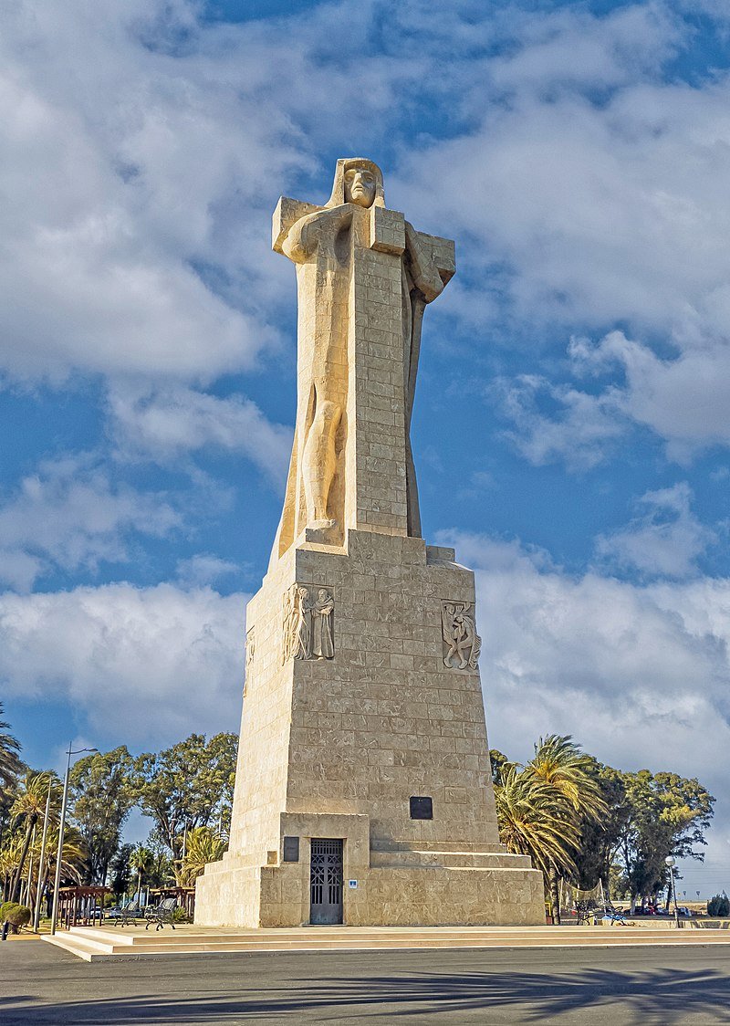 Monumento a Colón en Huelva